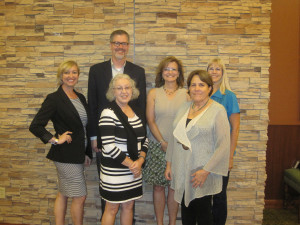 2014-2015 AVAP Executive Committee – Kelley Marchbanks, Jonathan Burton, Jo Ann Winn, Pam Jones, Gretchen Morgan, Cheryl Cobb (Lynne Haley and Jodi Peeler not pictured)